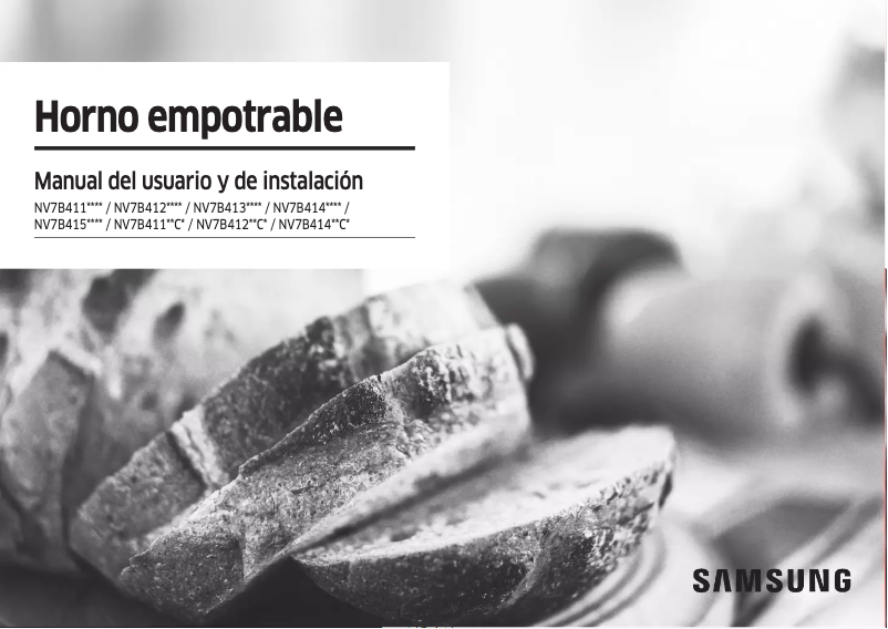 Image de la première page du manuel de l'appareil NV7B41307AB