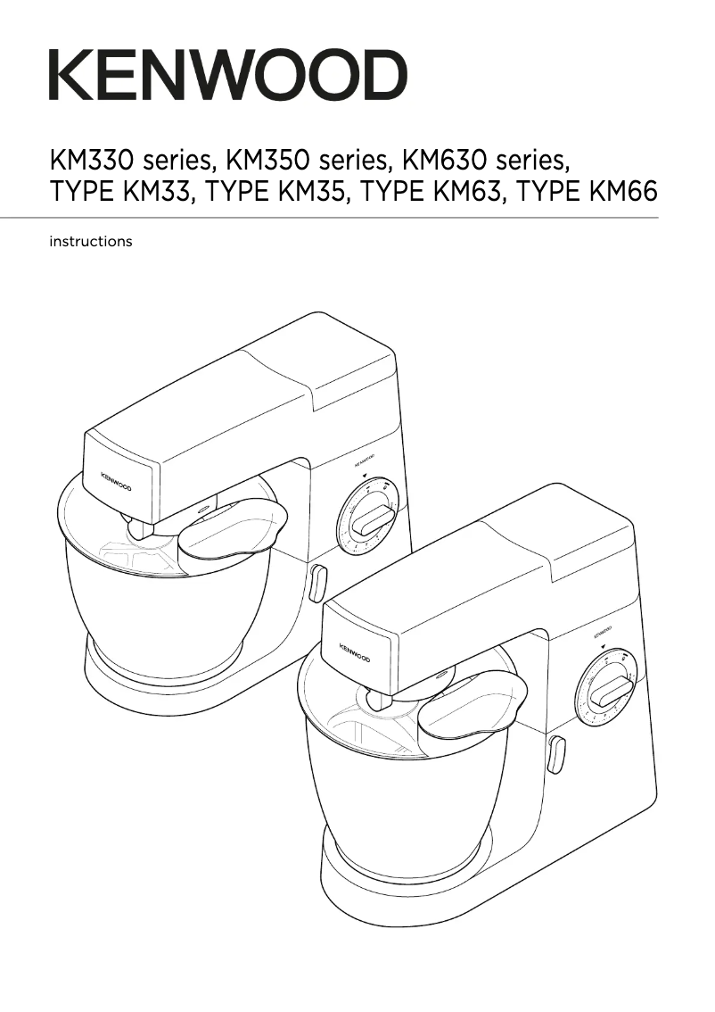 Page 1 of the manual User Manual Kenwood KM630