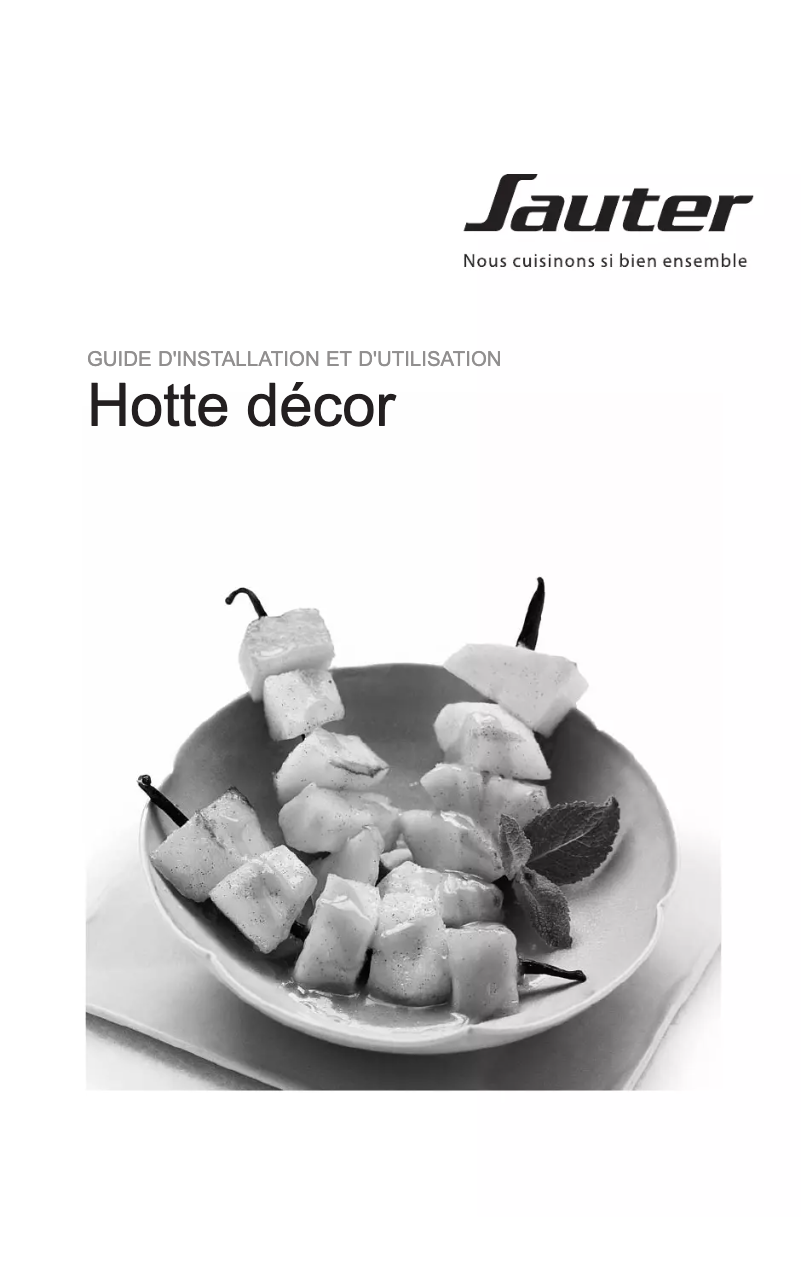 Page 1 de la notice Manuel utilisateur Sauter SHD1589X