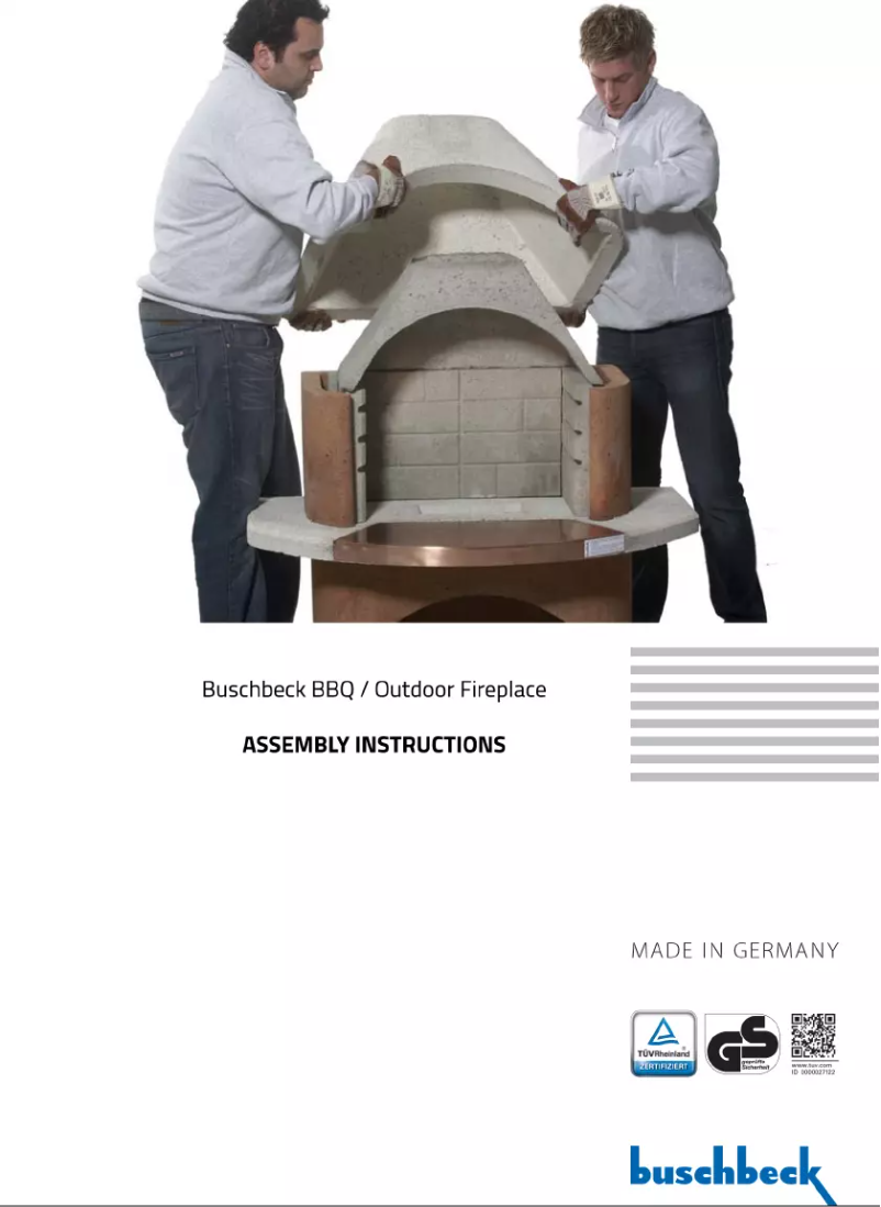 Image de la première page du manuel de l'appareil Rondo