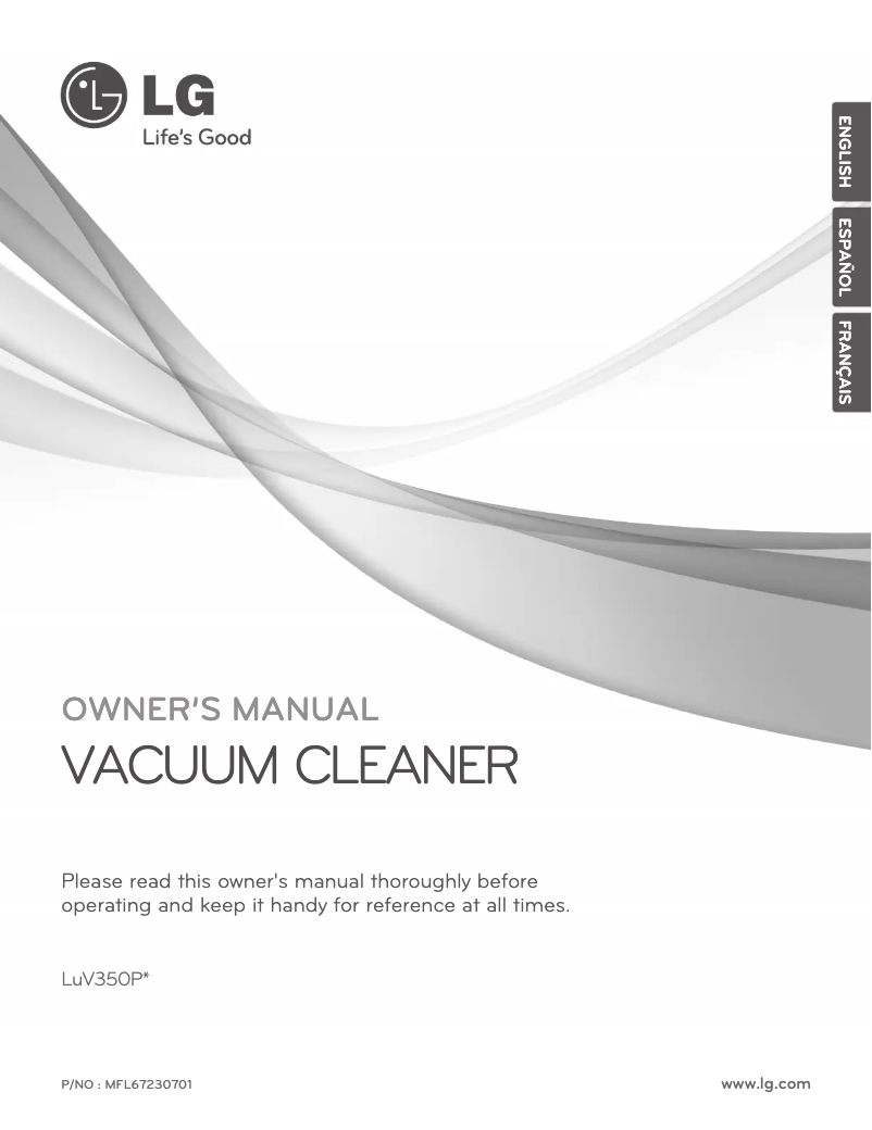 Page n°1 - Manuel utilisateur LG LUV350P