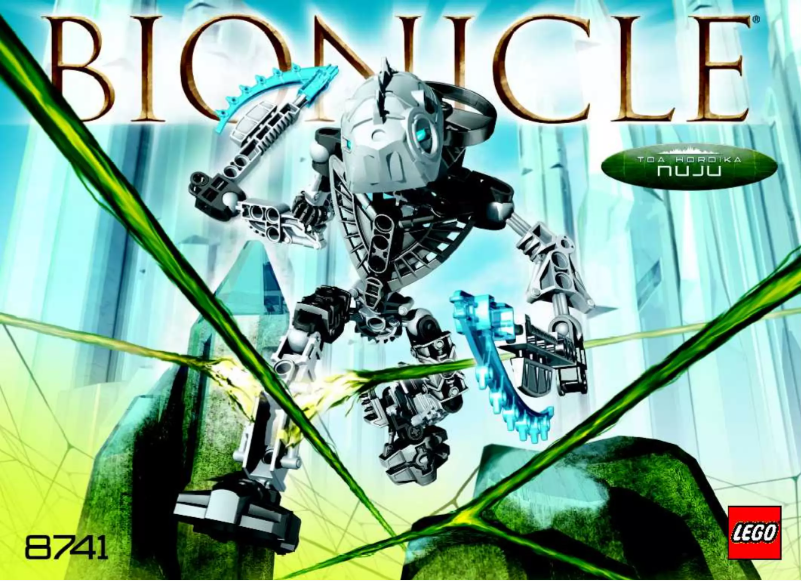 Page n°1 - Manuel utilisateur Lego Bionicle 8741