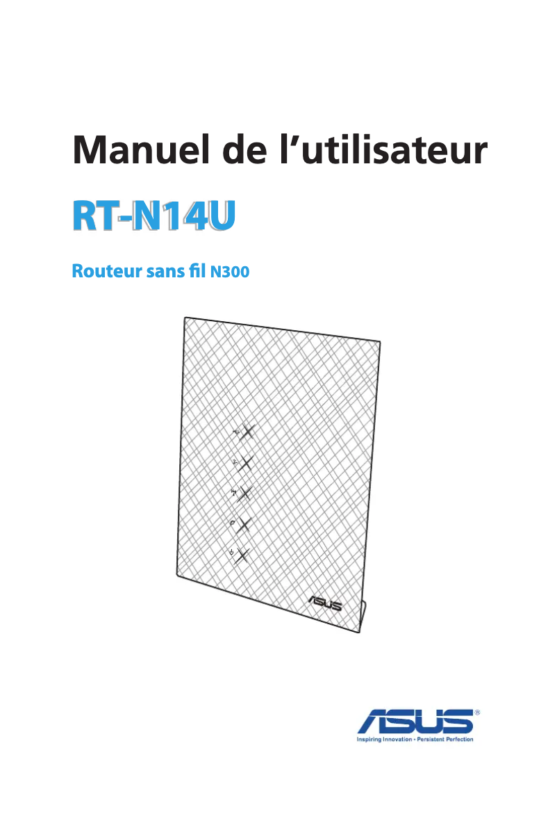 Image de la première page du manuel de l'appareil RT-N14U
