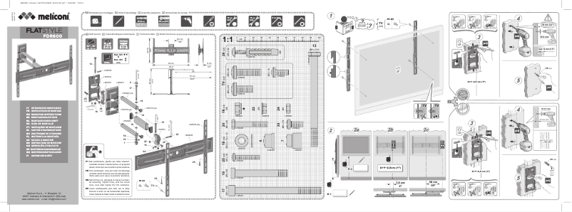 Page 1 de la notice Manuel utilisateur Meliconi Flatstyle FDR600