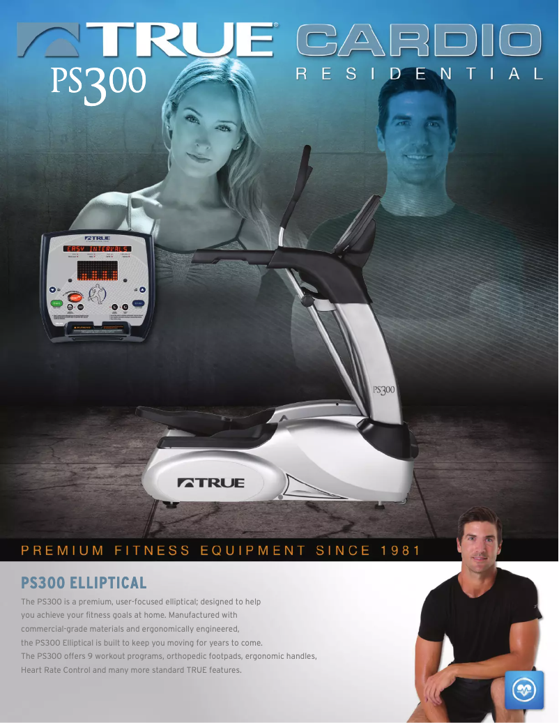 Page n°1 - Fiche technique True PS300