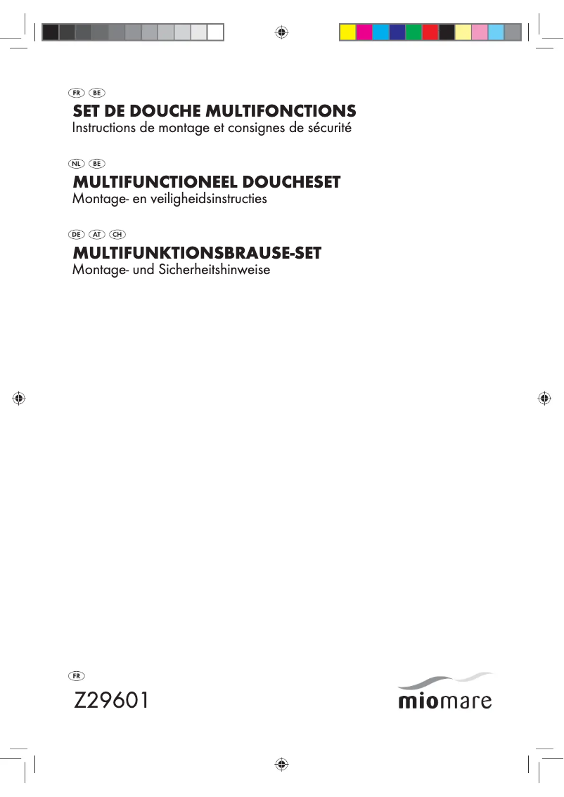 Image de la première page du manuel de l'appareil Z29601