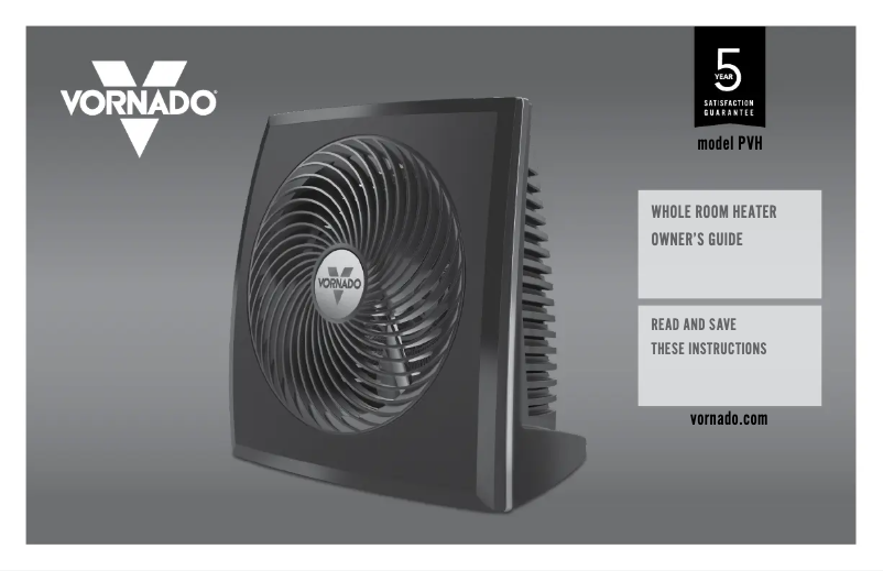 Imagen de la primera página del manual del dispositivo PVH