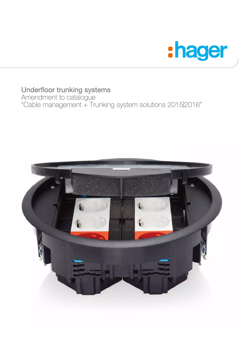 Page n°1 - Catalogue Hager UDM3244Q12