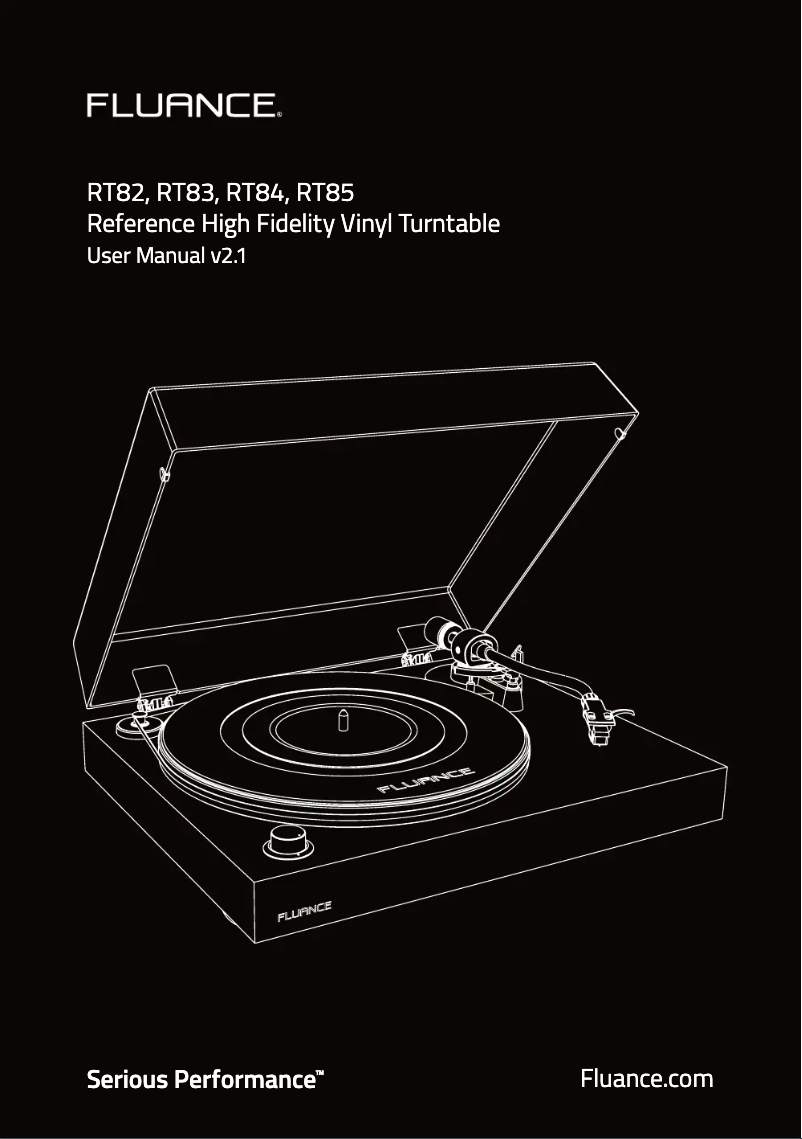 Page 1 de la notice Manuel utilisateur Fluance RT83