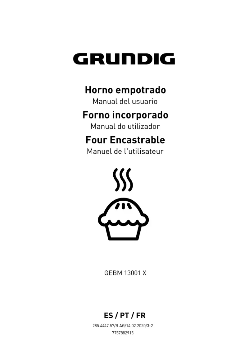 Página 1 del manual Manual de usuario Grundig GEBM 13001 X
