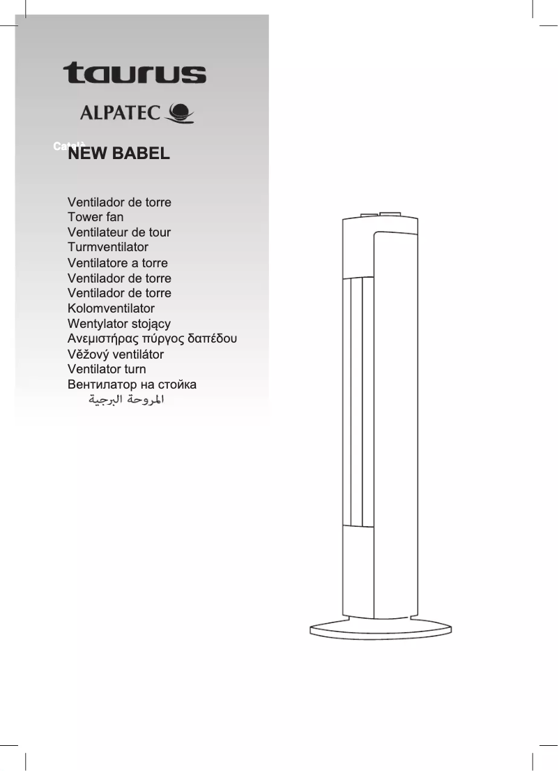 Page n°1 - Manuel utilisateur Taurus New Babel