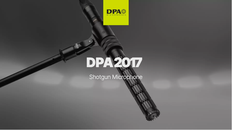 Page 1 de la notice Manuel utilisateur DPA DPA2017