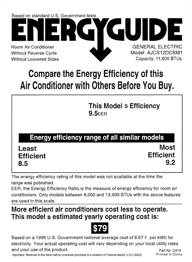 Image de la première page du manuel de l'appareil AJCS12DCB