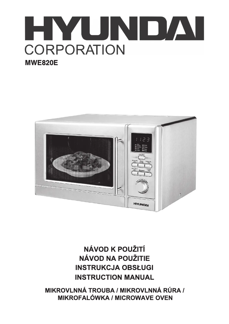 Page 1 de la notice Manuel utilisateur Hyundai MWE820E