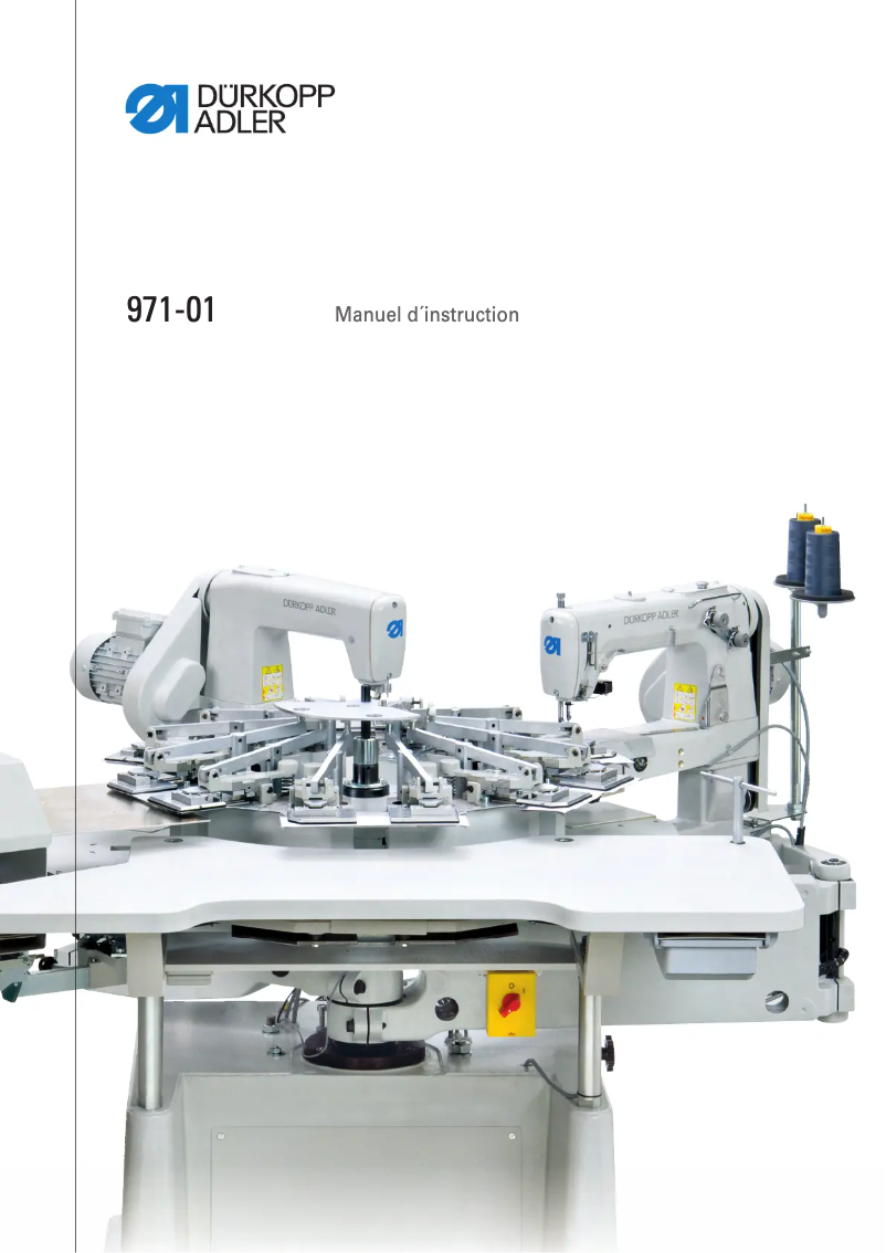 Image de la première page du manuel de l'appareil 971-01