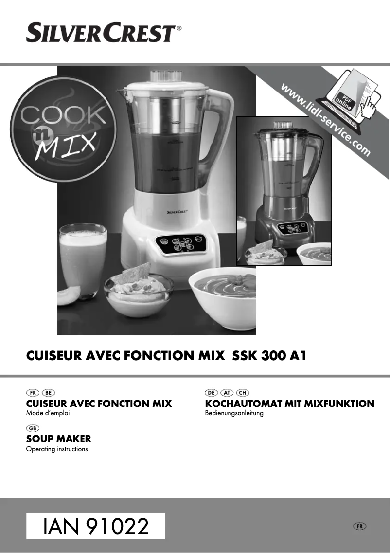 Página 1 del manual Manual de usuario SilverCrest SSK 300 A1