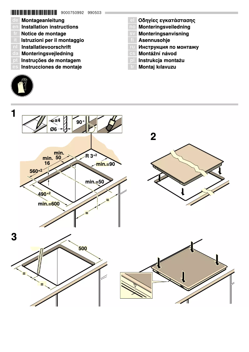 Image de la première page du manuel de l'appareil CA626252