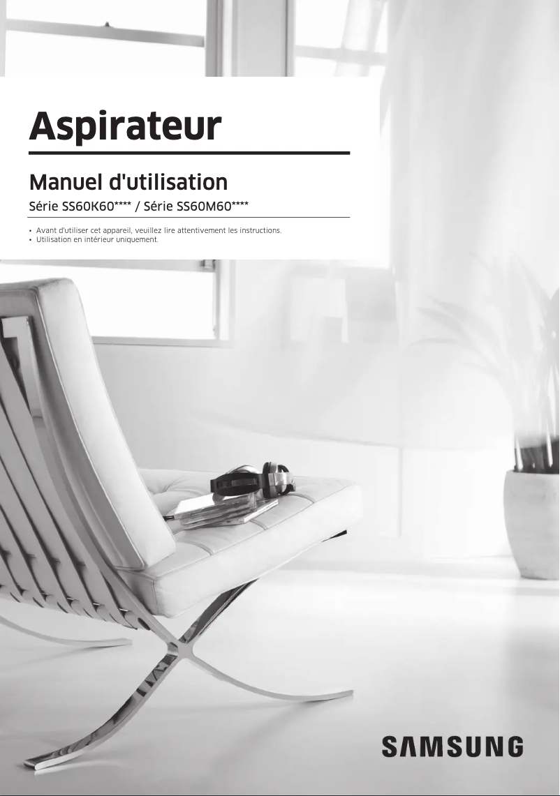Page n°1 - Manuel utilisateur Samsung VS60K6080KC