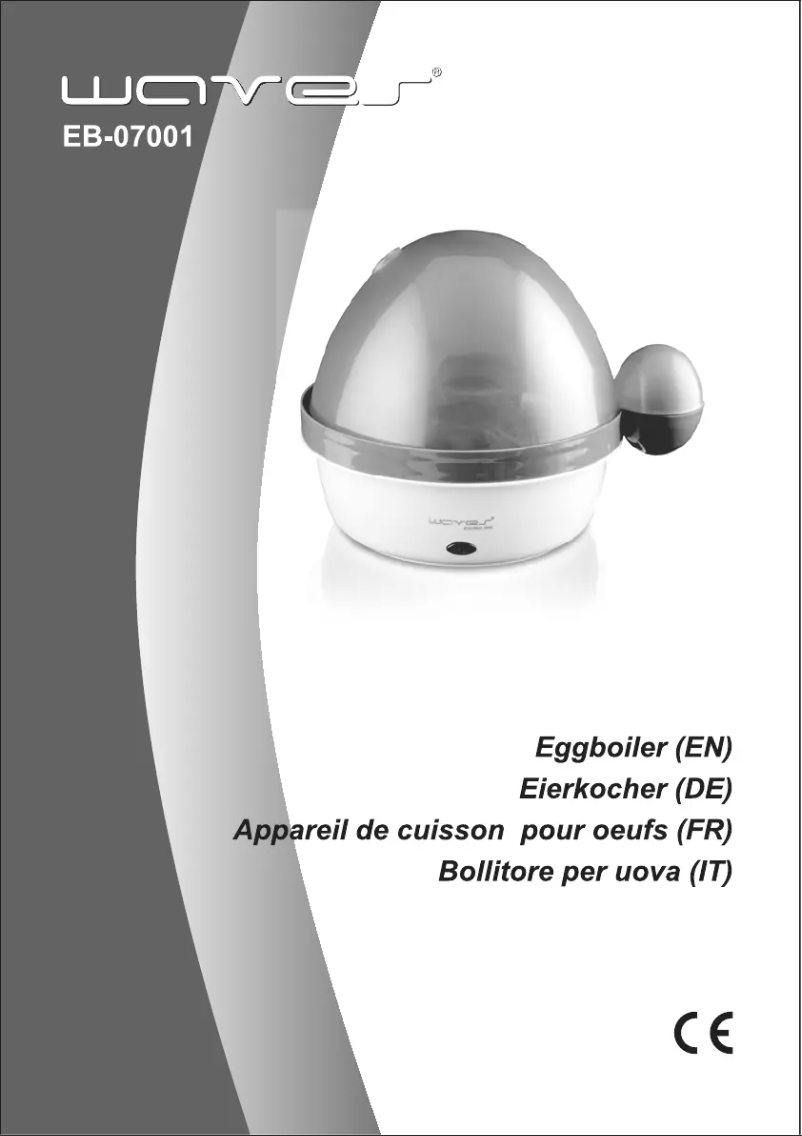 Page 1 de la notice Manuel utilisateur Waves EB-07001