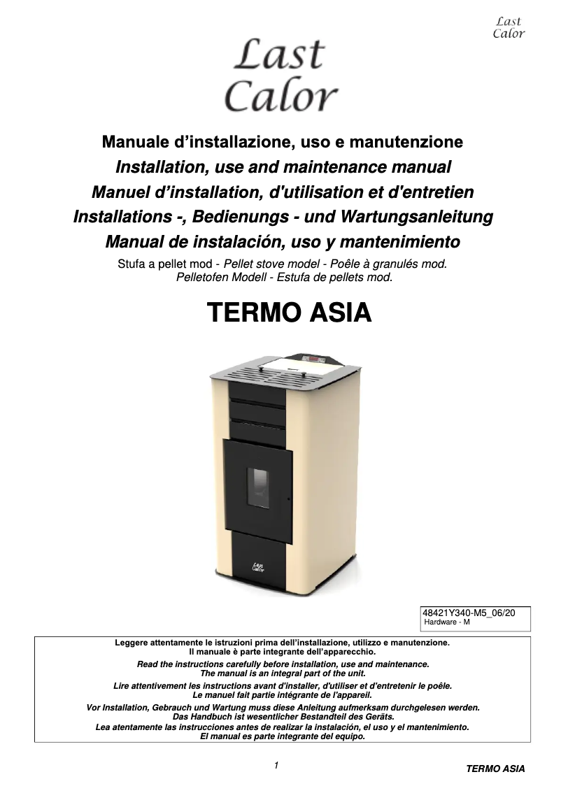 Page 1 de la notice Manuel utilisateur Blaze Asia