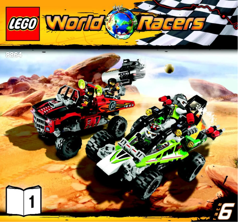 Image de la première page du manuel de l'appareil Racers 8864