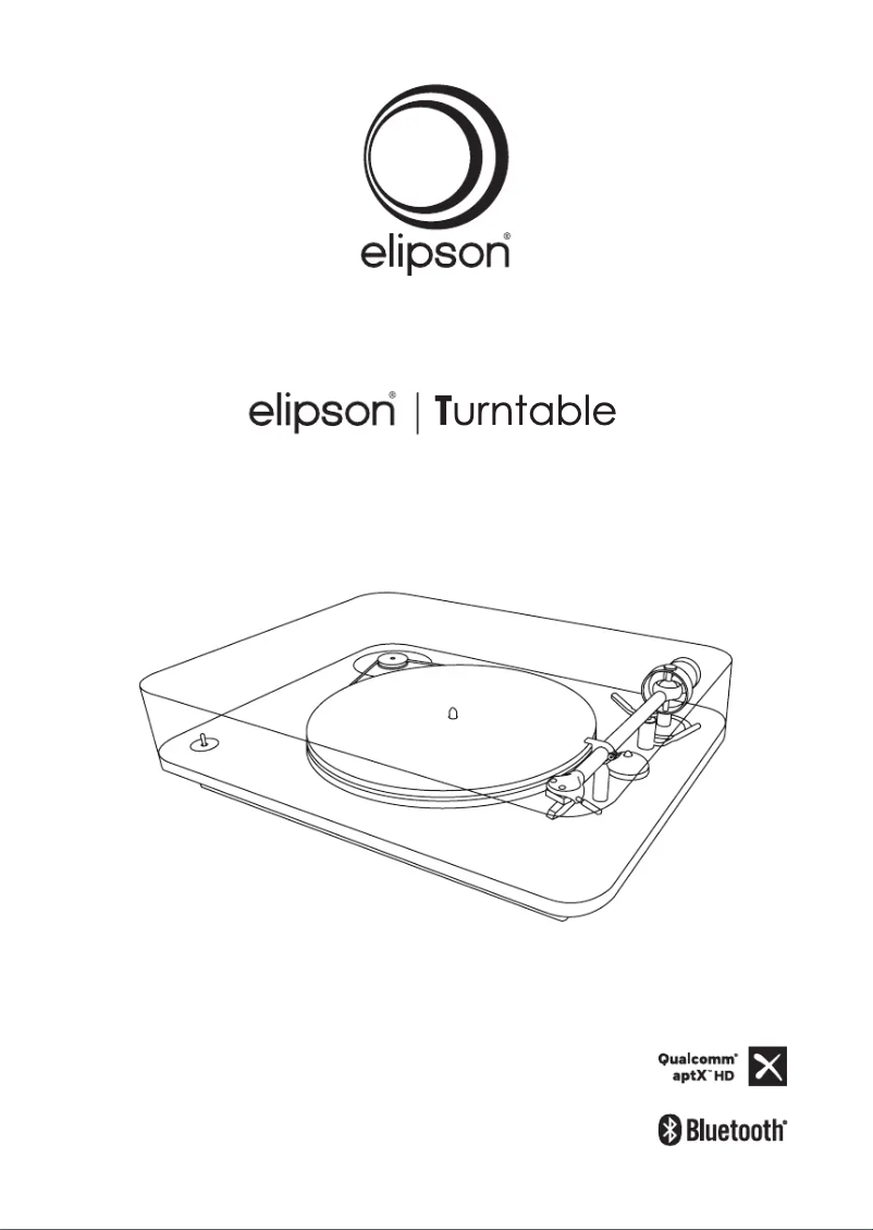 Image de la première page du manuel de l'appareil Omega 100 RIAA BT