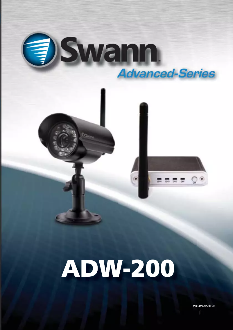 Page n°1 - Manuel utilisateur Swann SW322-YDW