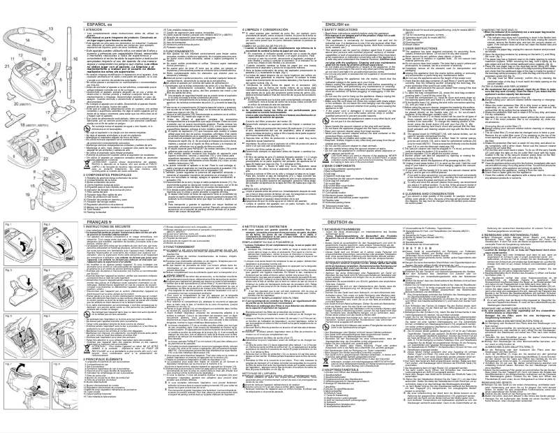 Page 1 de la notice Manuel utilisateur Solac New Springtec AB2721