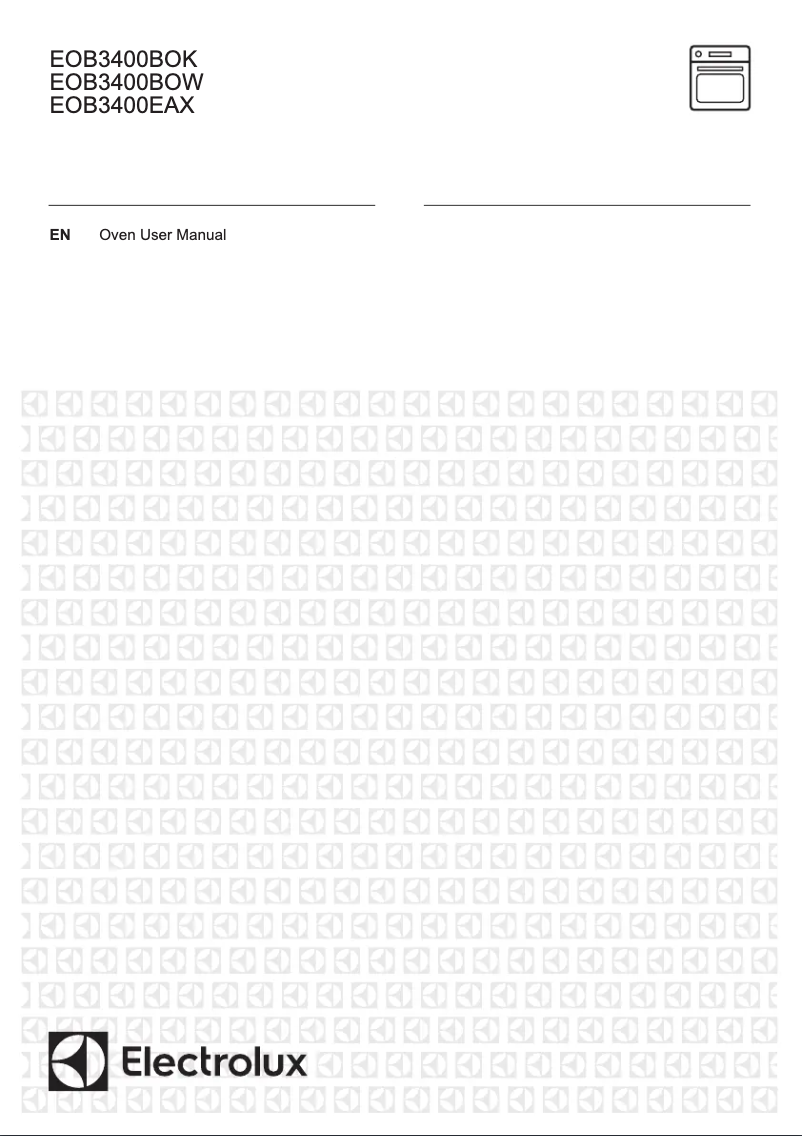 Page 1 de la notice Manuel utilisateur Electrolux EOB3400BOK