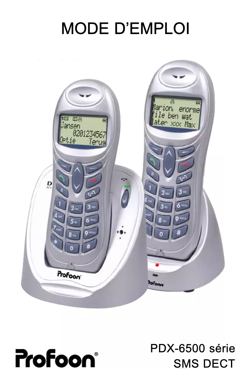 Página 1 del manual Manual de usuario Profoon PDX-6520