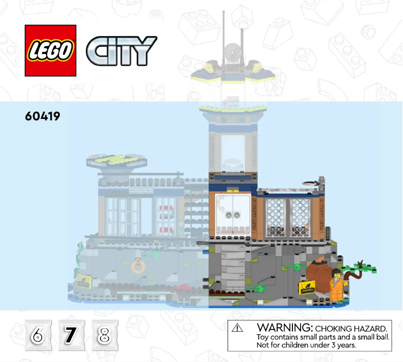 Page n°1 - Manuel utilisateur Lego City 60419