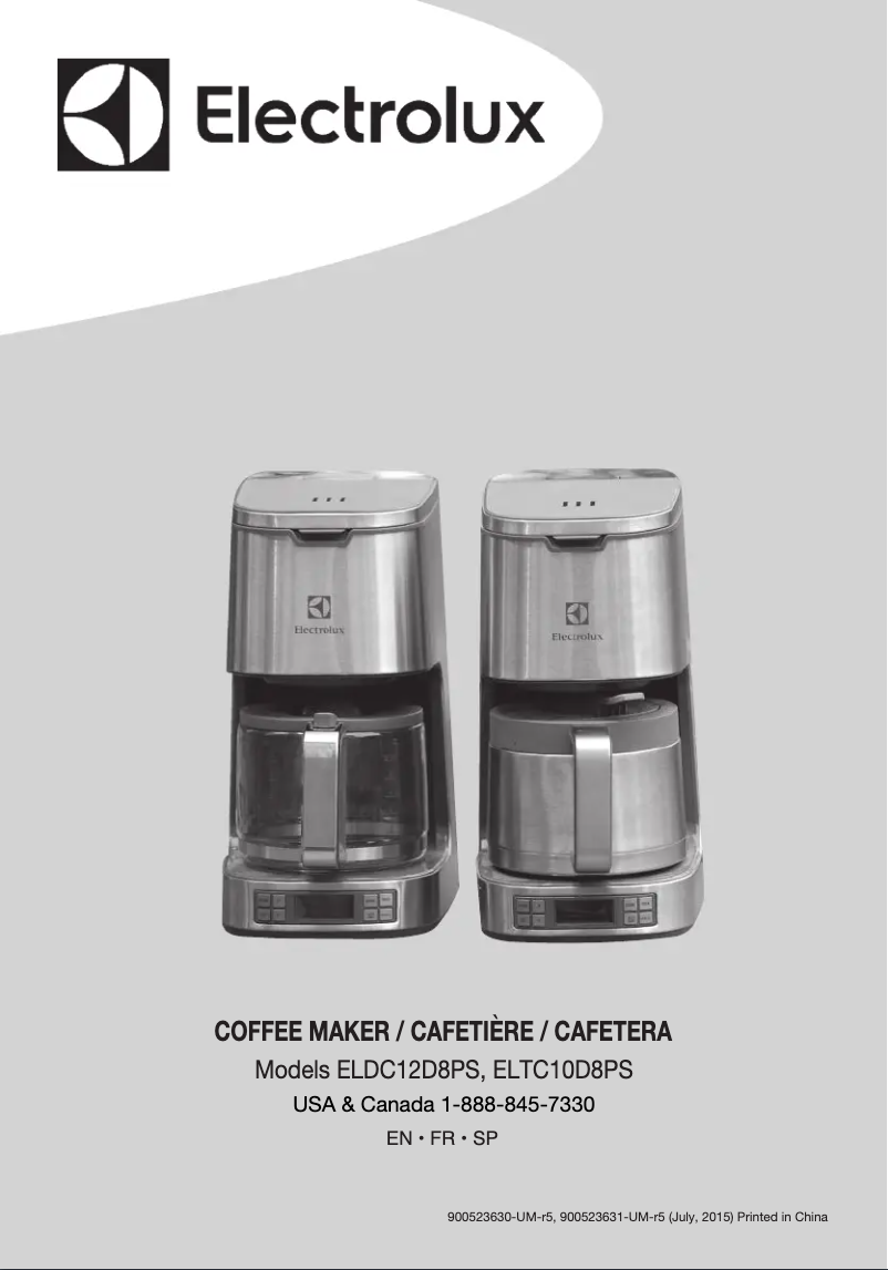 Página 1 del manual Manual de usuario Electrolux Expressionist ELDC12D8PS
