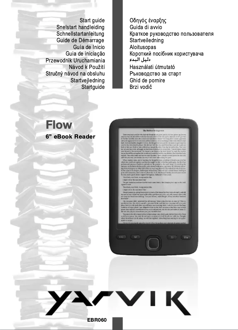 Page n°1 - Manuel utilisateur Yarvik Flow 6"