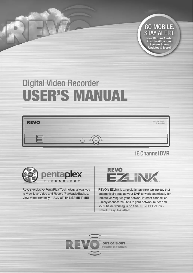 Página 1 del manual Manual de usuario REVO R16DVR4