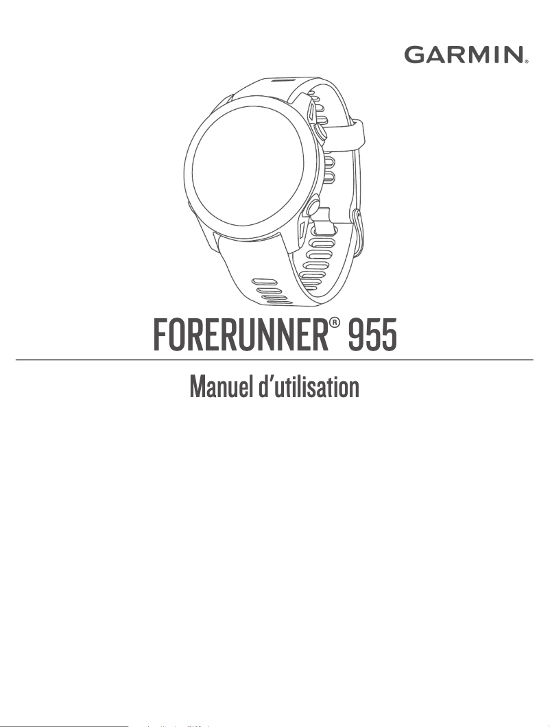 Page 1 de la notice Manuel utilisateur Garmin Forerunner 955