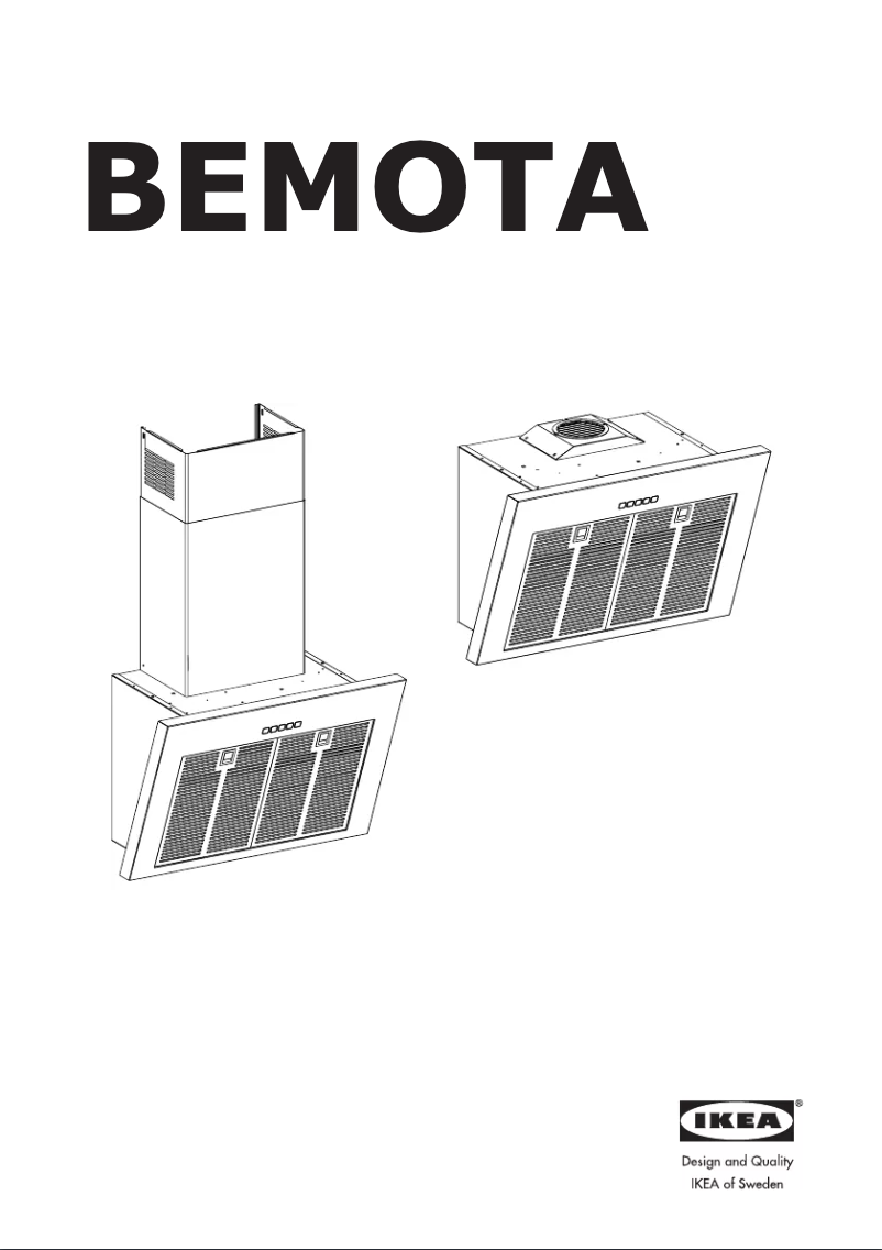 Image de la première page du manuel de l'appareil BEMÖTA