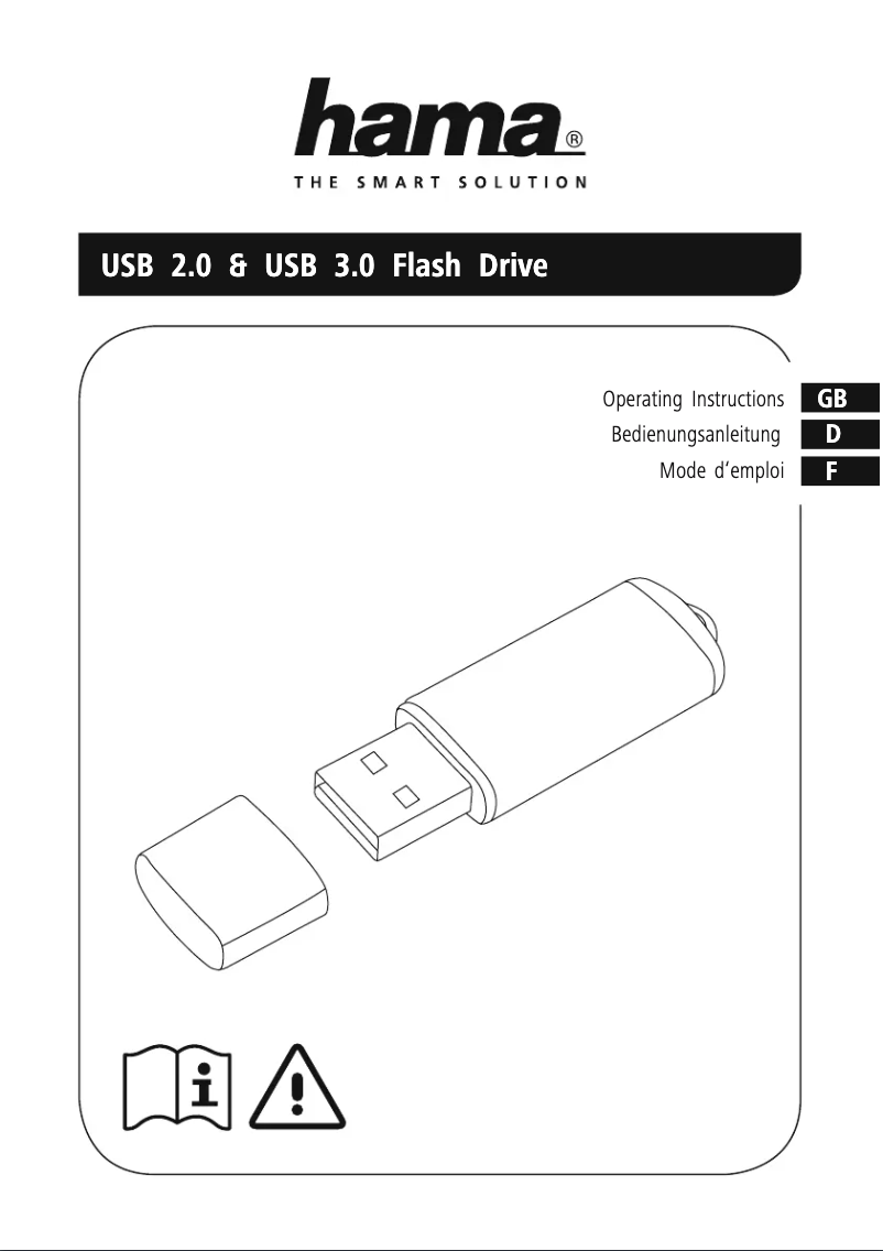 Page n°1 - Manuel utilisateur Hama 123919