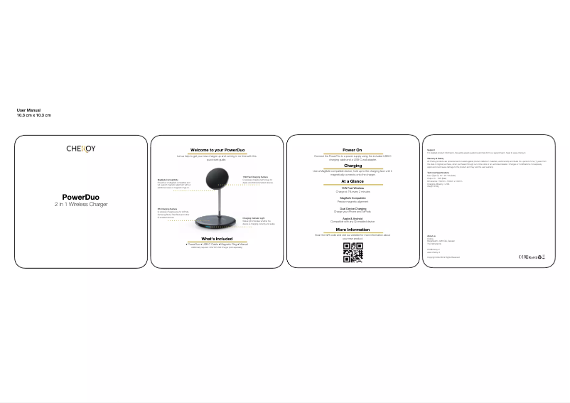 Image de la première page du manuel de l'appareil PowerDuo