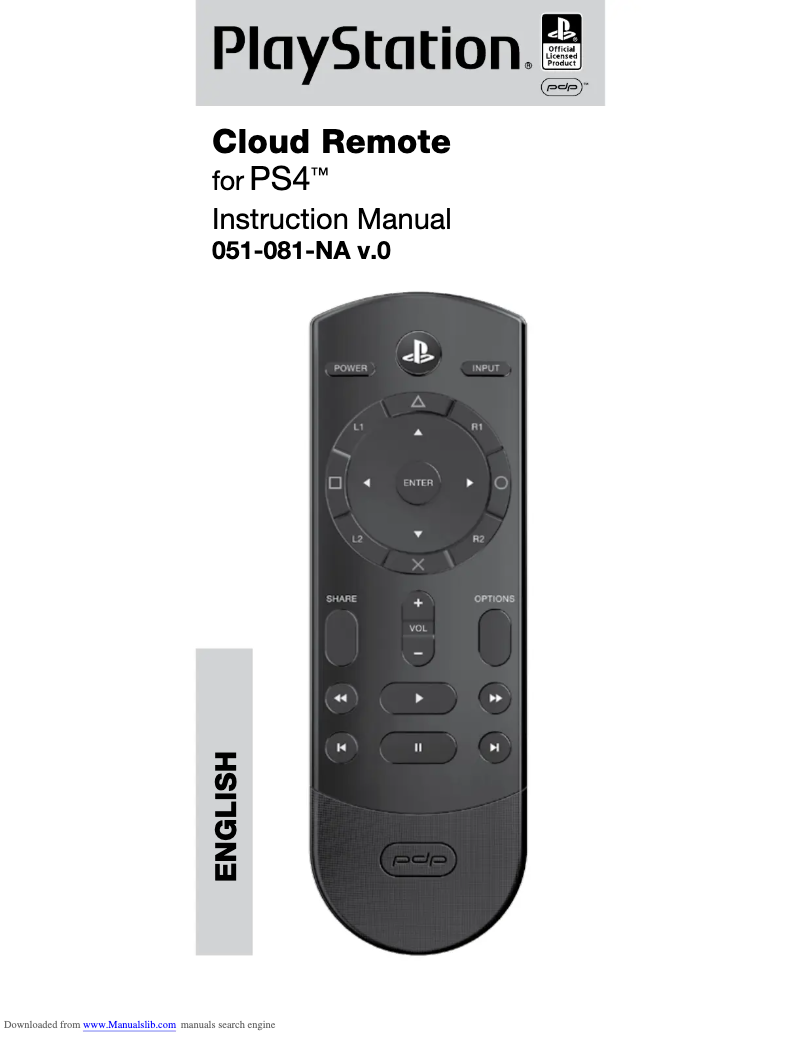 Page 1 de la notice Manuel utilisateur PDP Cloud