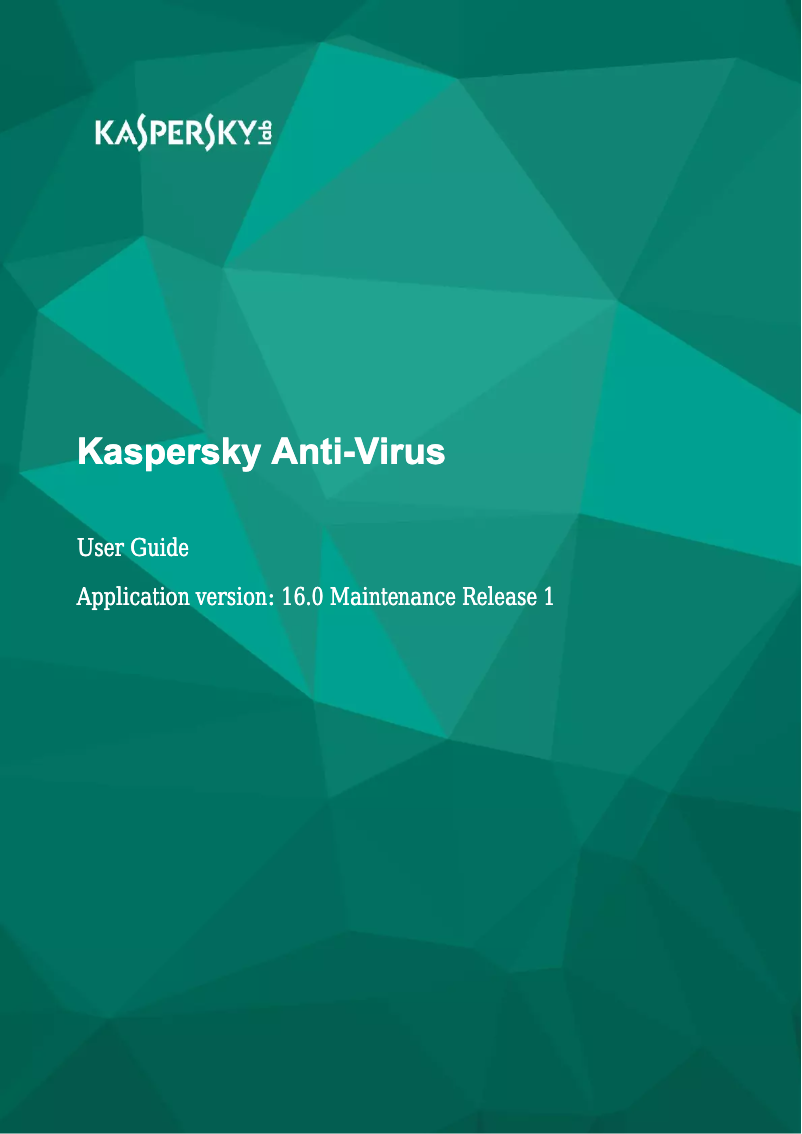 Imagen de la primera página del manual del dispositivo Anti-Virus 2017