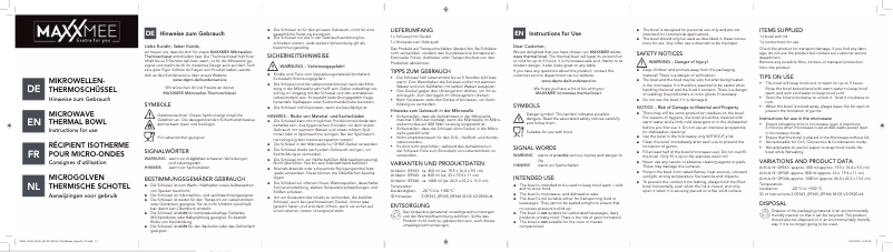 Image de la première page du manuel de l'appareil 09346