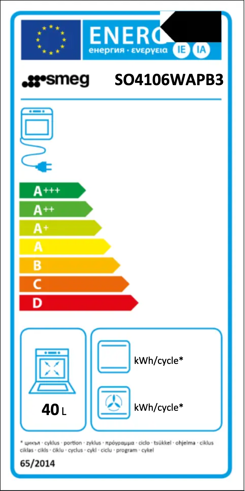 Image de la première page du manuel de l'appareil SO4106WAPB3