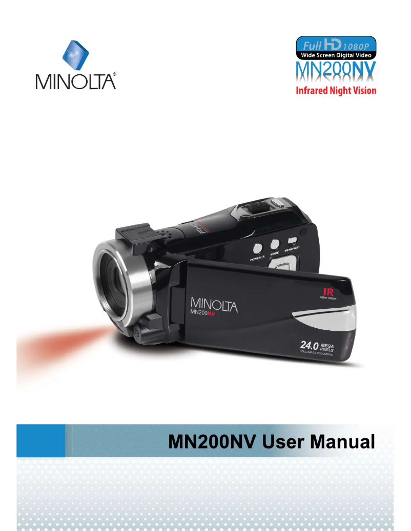 Image de la première page du manuel de l'appareil MN200NV