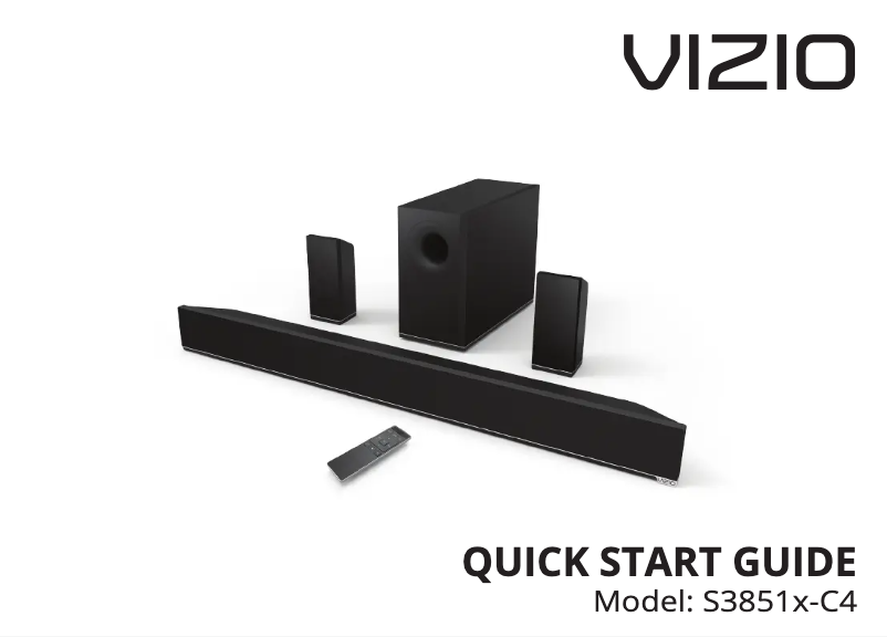 Image de la première page du manuel de l'appareil S3851x-C4