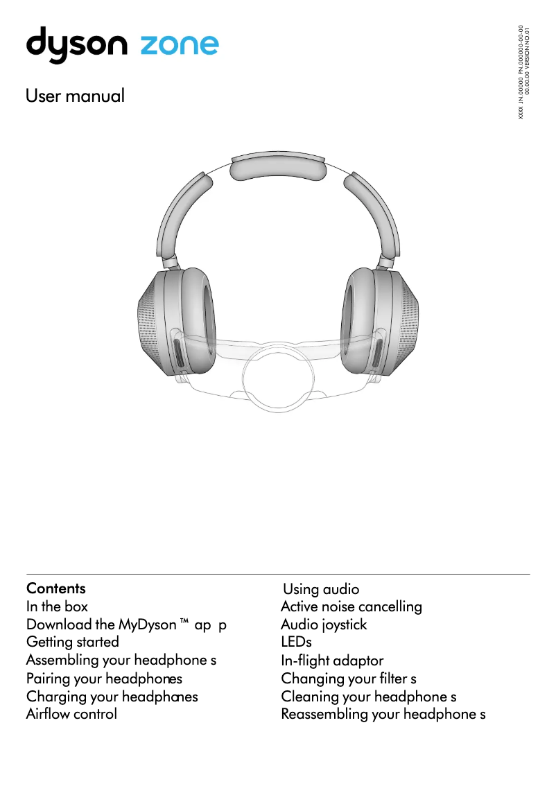 Image de la première page du manuel de l'appareil Zone