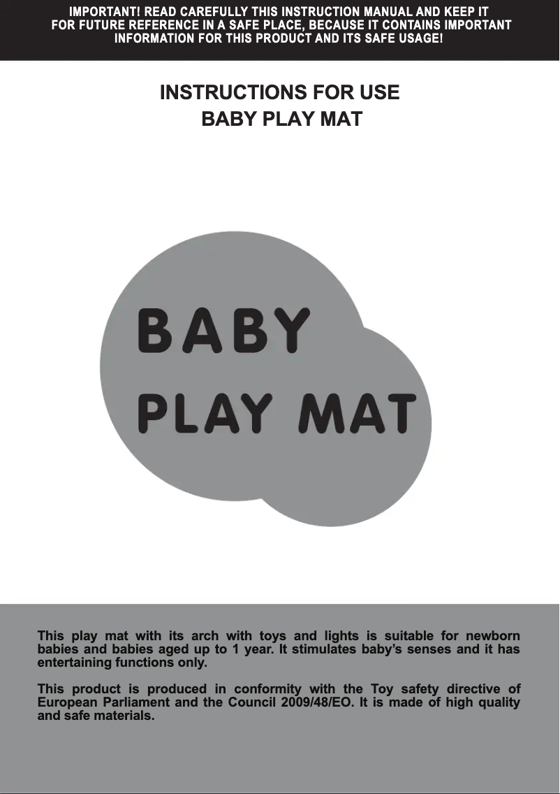 Image de la première page du manuel de l'appareil Forest friends