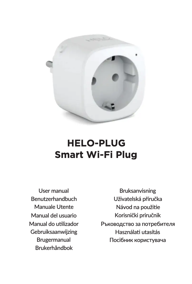 Image de la première page du manuel de l'appareil HELO-PLUG