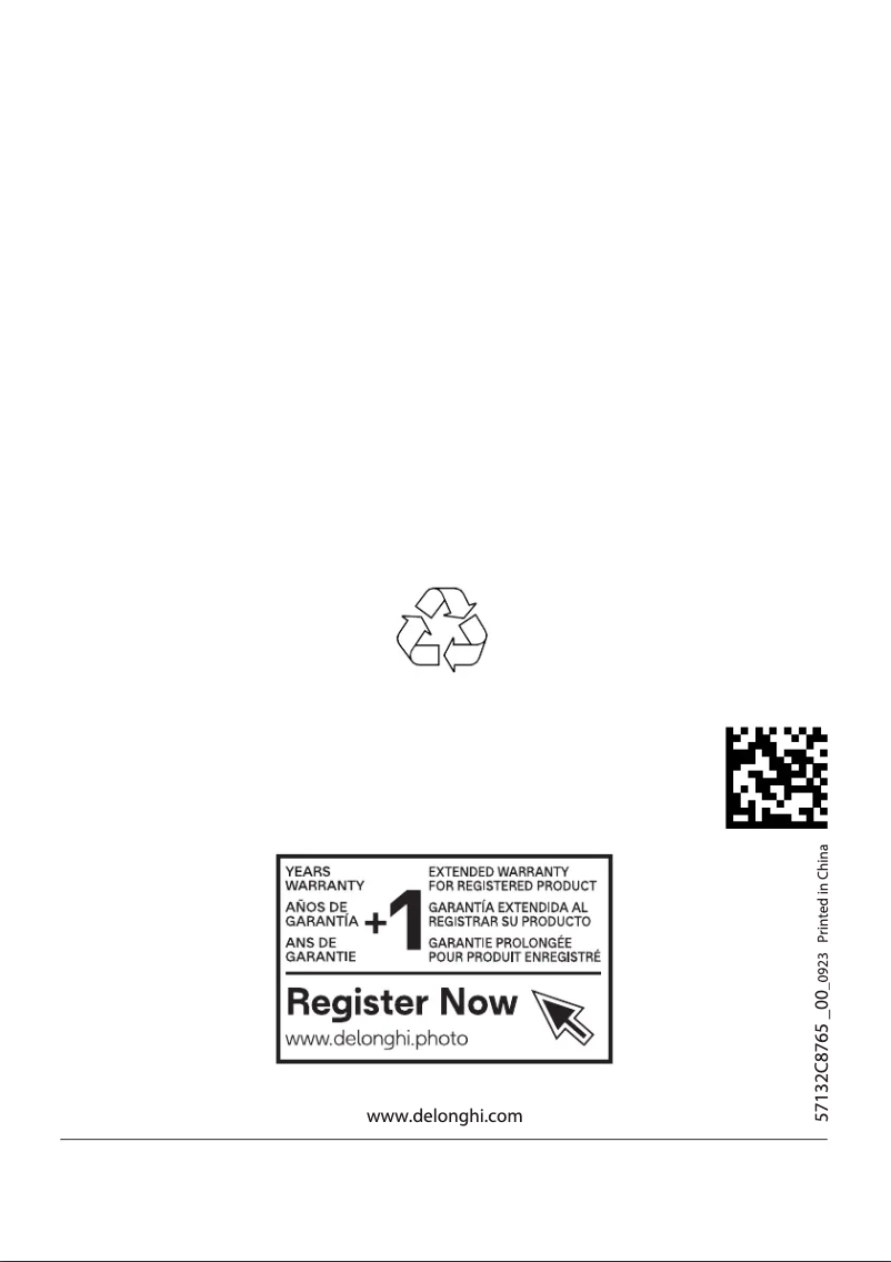 Page n°1 - Manuel utilisateur DeLonghi Dedica Maestro Plus EC950