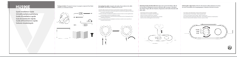Página 1 del manual Guía de inicio rápido V7 HU590E
