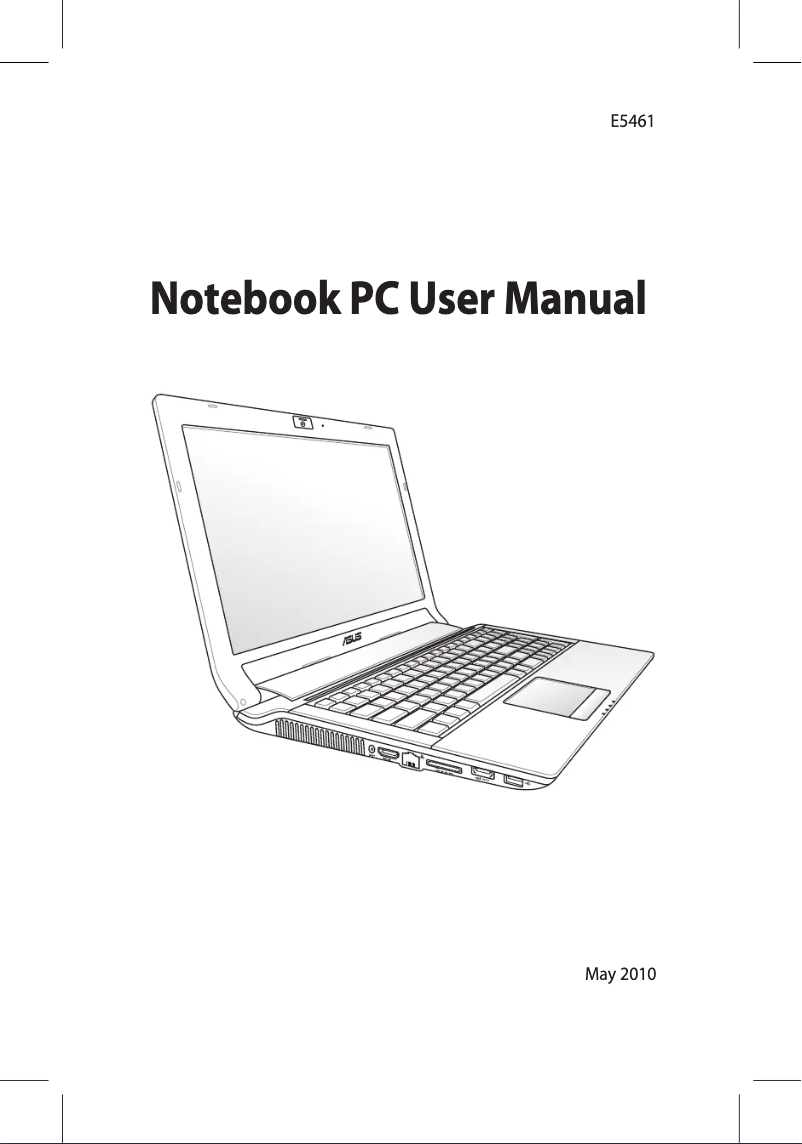Page 1 de la notice Manuel utilisateur Asus N53JF